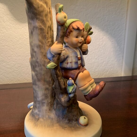 Hummel Goebel Apple Tree Boy Lamp & Shade VTG W Germany - Picture 3 of 13